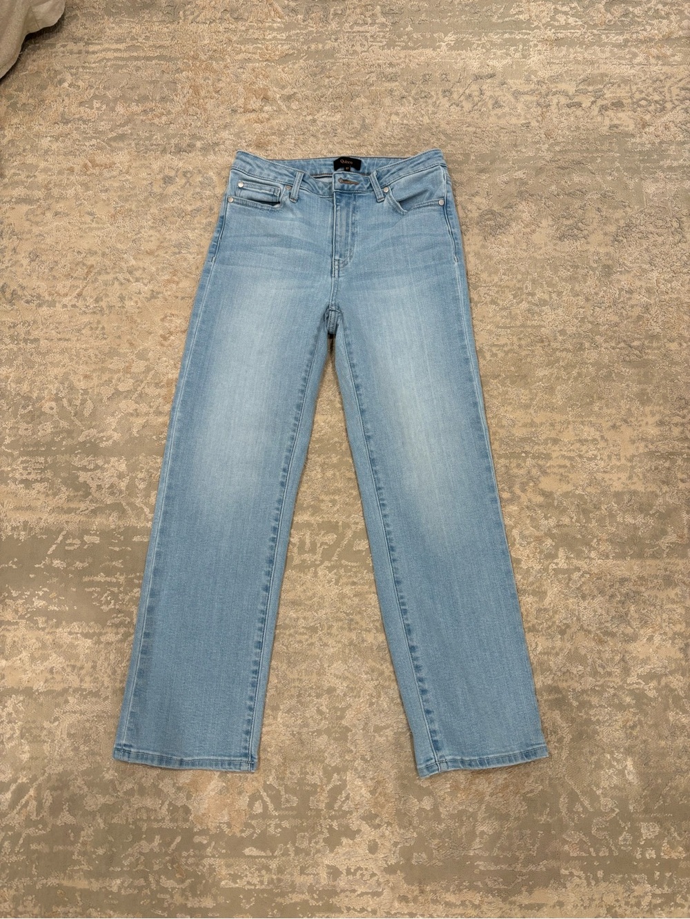 Quince Light Blue Straight-Leg Jeans
